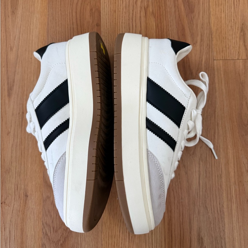 Project Cloud black and White Platform Sneakers s… - image 4